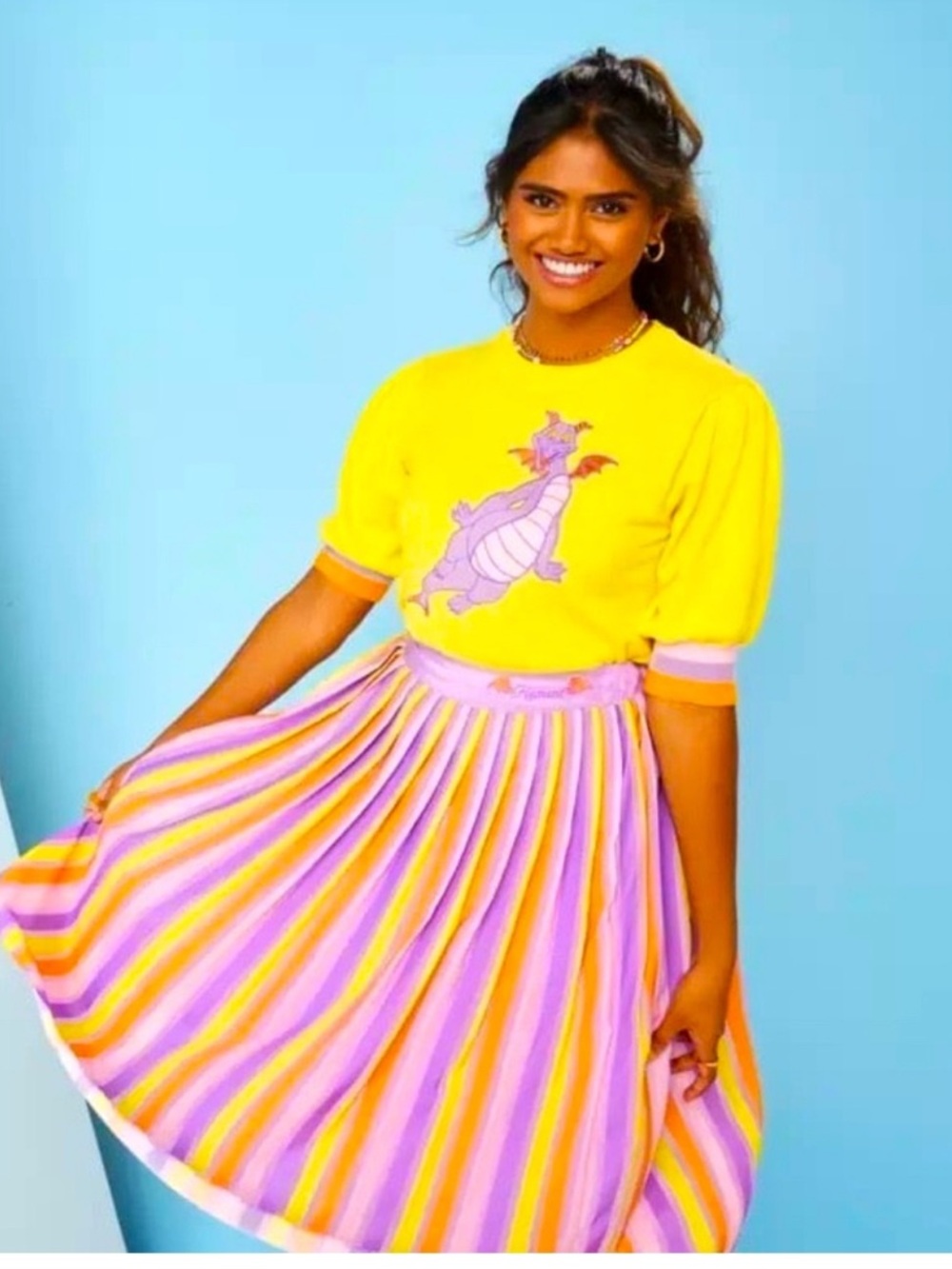 Disney Parks Dress Shop Epcot
Center Figment Skirt
